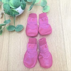RC Canada Dog Booties Pink